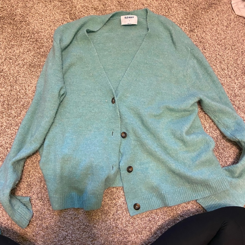 Old Navy button up sweater